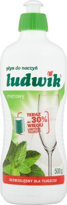 Ludwik płyn do mycia naczyń miętowy