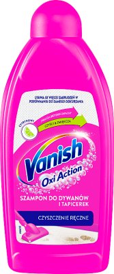 oxi action intelligence plus shampoo for hand washing carpets 500ml lemon