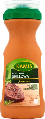 Kamis musztarda bez konserwantów 290g grillowa