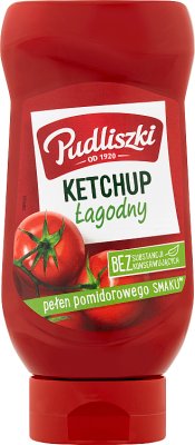 Pudliszki ketchup łagodny Bez konserwantów