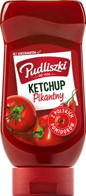 Pudliszki scharfer Ketchup Ohne Konservierungsstoffe