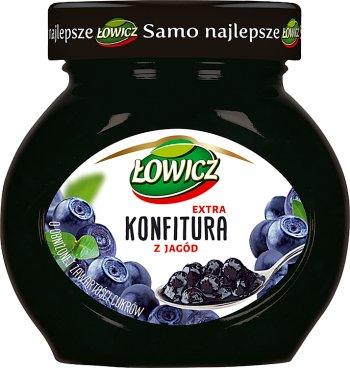 Low-Zucker Blaubeermarmelade