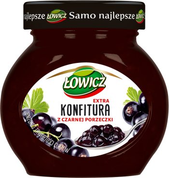 Low-Zucker Marmelade mit schwarzen Johannisbeeren