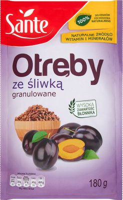 Sante otręby granulowane ze śliwkami