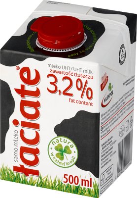 matière grasse du lait de 3,2%
