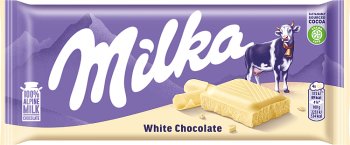 Milka white chocolate