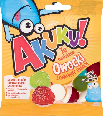 Aha jellies with fruit filling Owocki