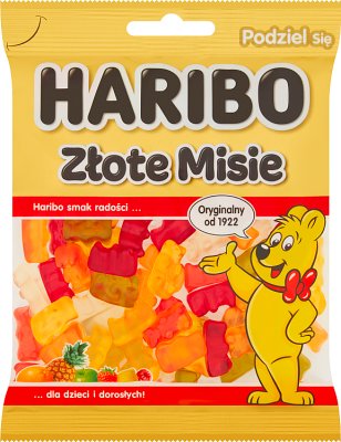 Haribo żelki  Złoty Miś o smaku owocowym