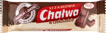 Sesame halva with chocolate