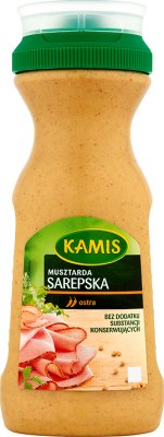 moutarde sans conservateurs 290g sarepska