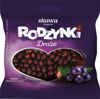 Skawa dragees raisins