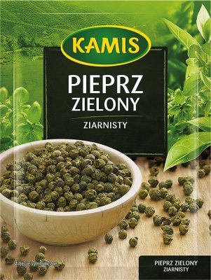 Kamis pieprz zielony ziarnisty