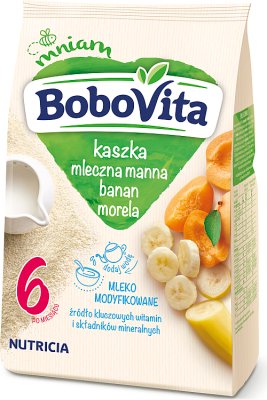BoboVita kaszka mleczna manna banan - morela