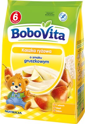 BoboVita kaszka ryżowa z gruszkami