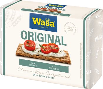 crispbread with a predominance of whole-wheat flour Original