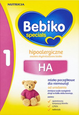 Bebiko początkowe mleko hipoalergiczne 1HA