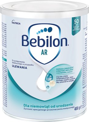 Bebilon AR Żywność specjalnego przeznaczenia medycznego w przypadku ulewań