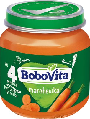 Cena de zanahoria BoboVita