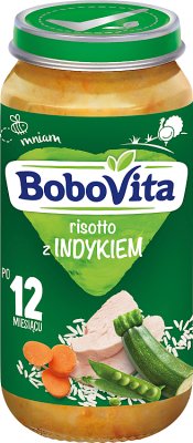 BoboVita obiadek  risotto z indykiem