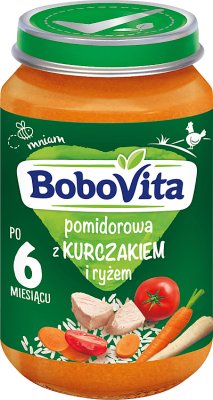 BoboVita zupka pomidorowa z kurczakiem i ryżem