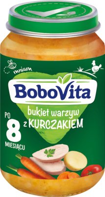 BoboVita obiadek bukiet warzyw z kurczakiem