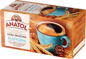 Delecta ausdrückliche Chicorée Kaffee, 35 Sachets klassischen