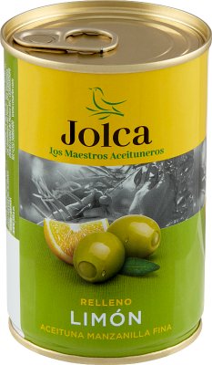 Jolca oliwki zielone drylowane z nadzieniem cytrynowym