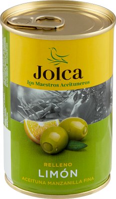 olives vertes dénoyautées farcies au citron