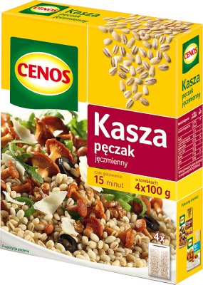 groats hulled barley kujawski 4x100g