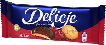 Delicje Szampańskie wiśniowe