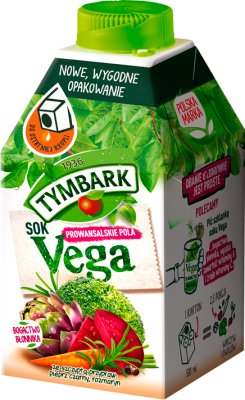 Tymbark Vega napój warzywny łagodny