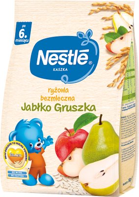 Nestle kaszka ryżowa  z jabłkami i gruszkami