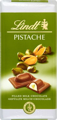 de chocolate relleno de pistachos
