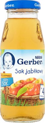 Gerber sok 100%  jabłkowy