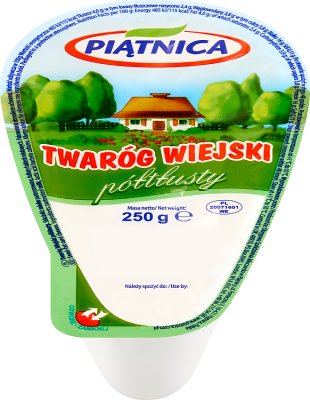 Piątnica semi-fat cottage cheese 4% fat