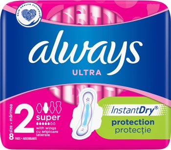 ultra sanitary dri plus 5 drops , Super Plus - 8