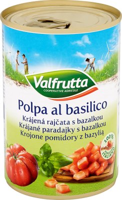 Valfrutta pomidory krojone z bazylią