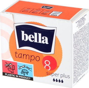 Bella Tampo Super Plus Hygienic tampons 