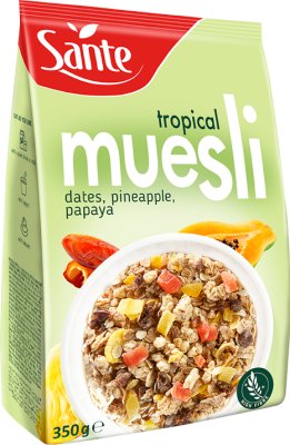 Tropical muesli cereal