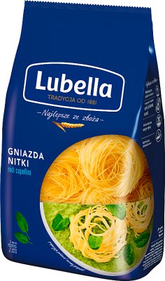 Лапша Lubella Nitki nests (Ниди Капеллини)