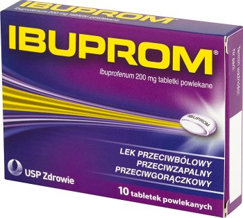 Ibuprom lek przeciwbólowy i przeciwzapalny