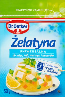 Dr. Oetker gelatina comestible