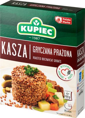 KUPIEC roasted buckwheat 4x100g