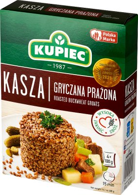 KUPIEC roasted buckwheat 4x100g