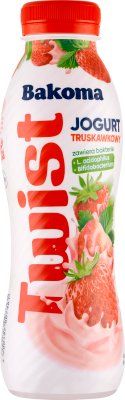 torsion fraise yogourt à boire