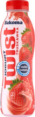 twist strawberry yogurt drink