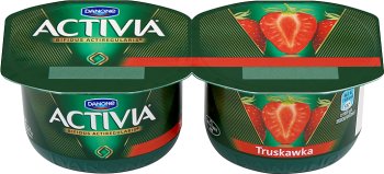 Activia Joghurt 2 x 125g Erdbeer-