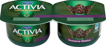 yogourt Activia 2 x 125g de pruneaux