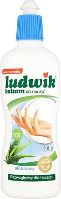 Ludwik płyn do mycia naczyń 500g balsam, aloesowy