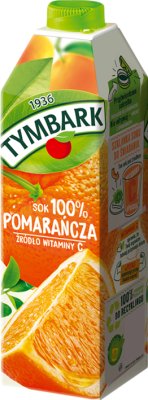 100 % pure orange juice